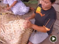 Making baskets (ronjong)